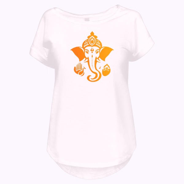 Tričko s potiskem GANESHA gold - spiritual ed.