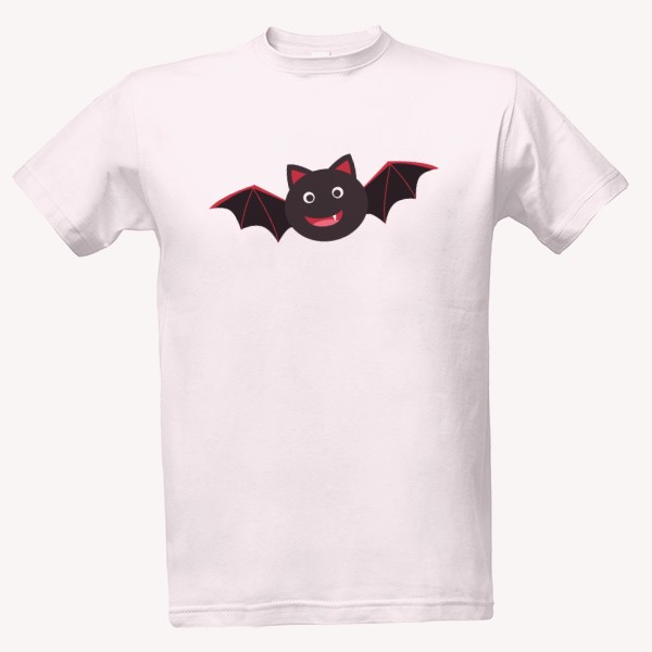 Tričko s potiskem HALLOWEEN BAT