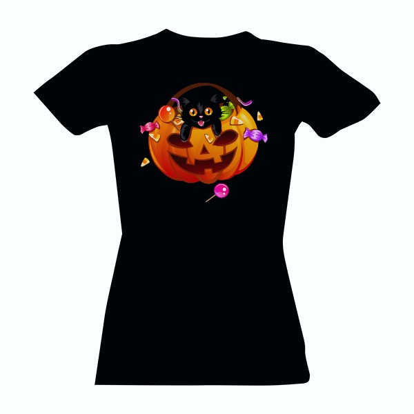 Tričko s potiskem HALLOWEEN TREATS