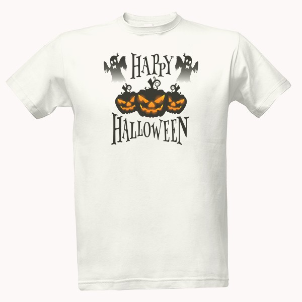 Tričko s potiskem HAPPY HALLOWEEN