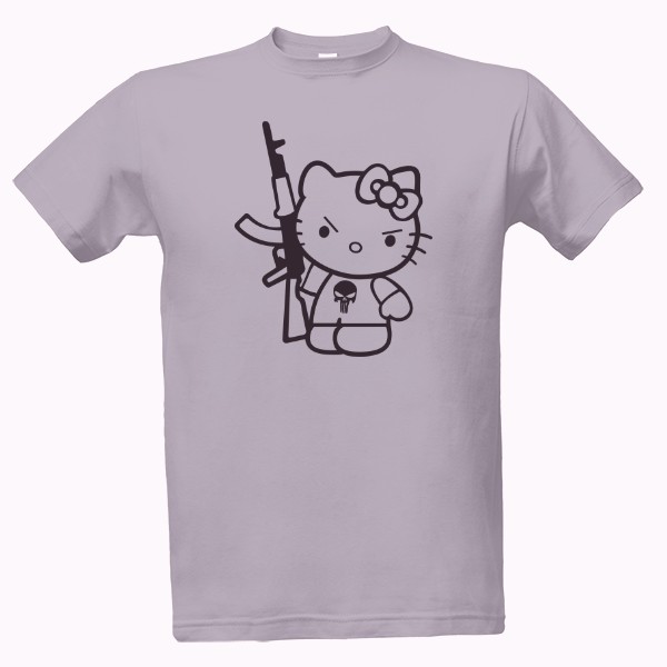 Tričko s potiskem KITTY PUNISHER