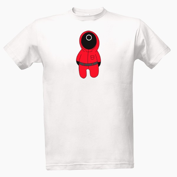Tričko s potiskem SQUID GAME character O